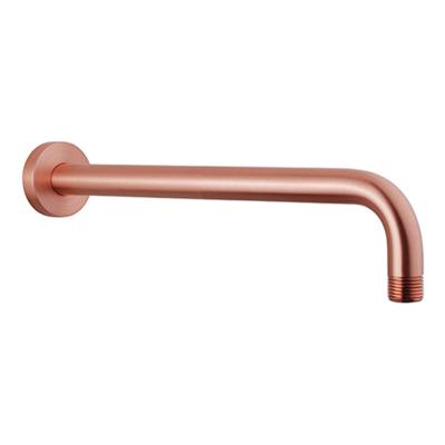 Luxe Douche-Arm Wiesbaden Rond Muurbevestiging 35 cm Geborsteld Koper OP = OP Luxe Douche-Arm Wiesbaden Rond Muurbevestiging 35 cm Geborsteld Koper OP = OP