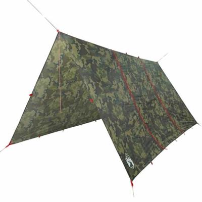VidaXL Kampeerluifel waterdicht 451x420 cm camouflage VidaXL Kampeerluifel waterdicht 451x420 cm camouflage