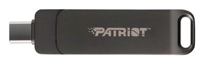 Flashdrive PATRIOT Rage R550 32GB 100 MB/S USB A+C Draaibaar ontwerp (PE32GR550DSAD) Zwart