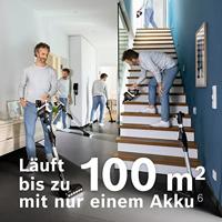 Bosch BSS711W steelstofzuiger & elektrische bezem Batterij/Accu Droog Zakloos 0,3 l Zwart, Zilver, Wit - thumbnail