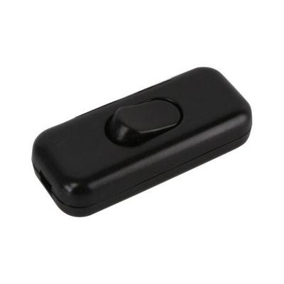 Snoerschakelaar Zwart - 4 Ampere Snoerschakelaar Zwart - 4 Ampere