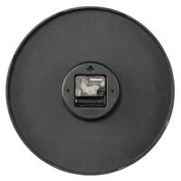 Hama wandklok elegance ø 30 cm geluidsarm zwart/wit - thumbnail