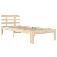 Bedframe massief hout 90x200 cm - thumbnail