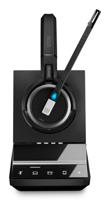 EPOS IMPACT SDW 5066 On Ear headset Draadloos, DECT Stereo Zwart Noise Cancelling, Ruisonderdrukking (microfoon) Telefoon - thumbnail