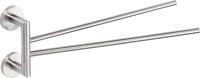 Dubbele Handdoekhouder Sapho X-Steel Draaibaar 42 cm Geborsteld RVS Sapho - thumbnail
