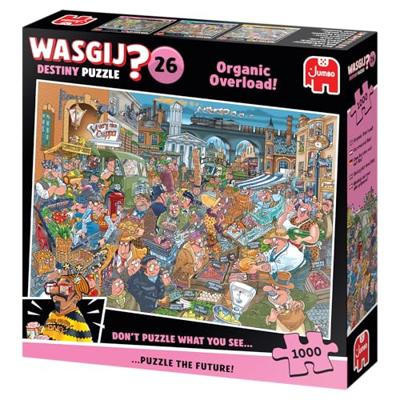 Jumbo Wasgij destiny 26 legpuzzel - barstensvol bio!, 1000st.