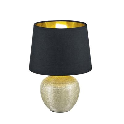Trio TafellampLuxor 26cm goud met zwart - R50621079