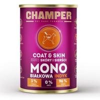 CHAMPER Coat & Skin Salmon - natvoer voor honden - 400g - thumbnail