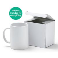 Cricut Ceramic Mug Blank Mok Wit - thumbnail