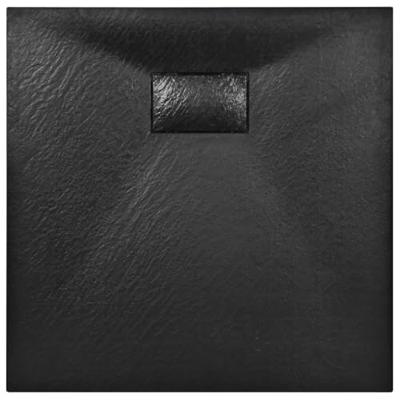 VidaXL Douchebak 90x90 cm smc zwart