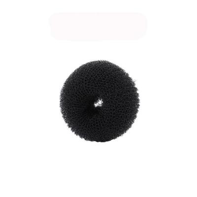 3 PC'S elegante vrouwen dames donut haar ring (Black S)