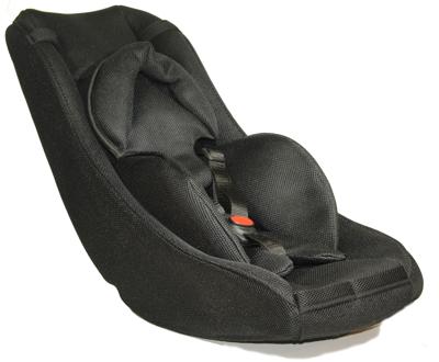 Melia 3-punts babyschaal 4 seasons plus 0-9 maand zw.