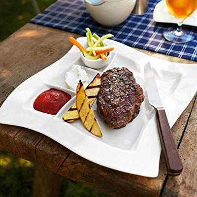 Villeroy & Boch Texas Steakmessen in houten giftbox, per 6