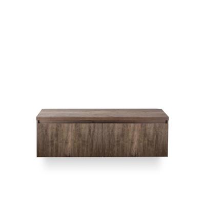 Frozen 3d Badmeubelset 140 cm - Greeplijst in kleur - Incl. Bovenblad Charleston