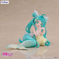 Hatsune Miku Desktop Fairy PVC Statue Hatsune Miku Mermaid princess Ver. 9 cm - thumbnail