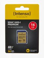 Intenso Premium SDHC-kaart 16 GB Class 10, UHS-I - thumbnail