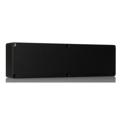 Hammond Electronics 1590BX2BK Universele behuizing 254 x 70 x 34.5 Aluminium Zwart (RAL 9005) 1 stuk(s)