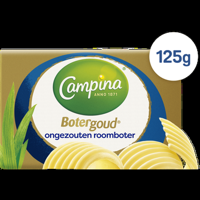 Campina Botergoud Ongezouten Roomboter Wikkel 125 g bij Jumbo - thumbnail