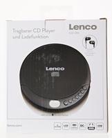 Lenco CD-010 Discman CD, CD-RW, CD-R Acculaadfunctie Zwart - thumbnail