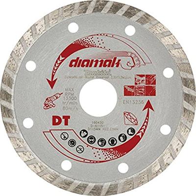 Makita Accessoires Diamantschijf 115x22,2mm turbo - D-61151 - D-61151 Makita Accessoires Diamantschijf 115x22,2mm turbo - D-61151 - D-61151