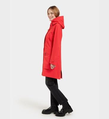 Didriksons Ilma Parka Jas Dames Pomme Red 38 Didriksons Ilma Parka Jas Dames Pomme Red 38