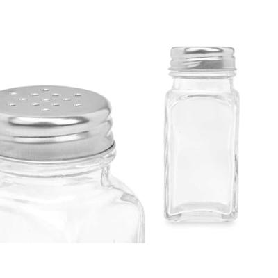 Zoutkelder Vivalto Transparant Metaal Glas 4 x 9 x 4 cm (12 Stuks) Zoutkelder Vivalto Transparant Metaal Glas 4 x 9 x 4 cm (12 Stuks)
