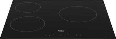 Glaskeramische kookplaat - BEKO - 3 branders - 60 cm - HIC63400