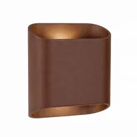 Ylumen Buitenlamp Atta seaside wand H 18 cm cacao - thumbnail