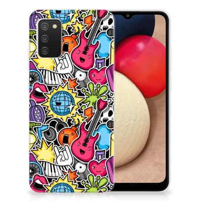 Samsung Galaxy A02s | Sillicone Back Cover | Punk Rock