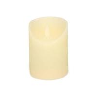 LED Kaars Wax Ivoor 10cm - thumbnail