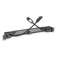 Adam Hall 19 inch Dubbele zwanenhals racklight - thumbnail