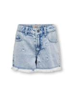 Kids ONLY zomer jeans short meisjes - blauw - Kogrobyn - thumbnail