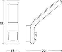 Steinel XLED Slim, LED-straler met sensor antraciet - 12052 - thumbnail