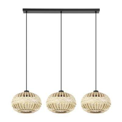 Eglo Rotan 3-lichts hanglampAmsfield 1 - 43863