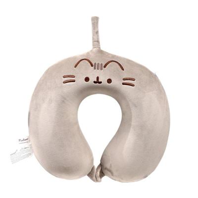 Relaxeazzz Pusheen de Kat Pluche Memory Foam Nekkussen