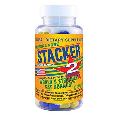 Stacker-2 (USA Import) Ephedra Vrij - Stacker 2 • 100 - thumbnail