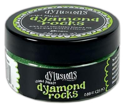 Ranger Ink Ranger • dylusions dyamond rocks island parrot