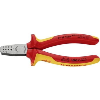 Knipex 9768145A 97 68 145 A Krimptang Adereindhulzen 0.25 tot 2.5 mm² Knipex 9768145A 97 68 145 A Krimptang Adereindhulzen 0.25 tot 2.5 mm²