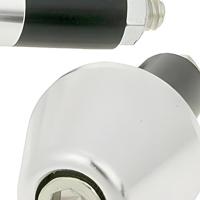 Vicma Handlebar plugs 13.5 mm silver, 634pl - thumbnail