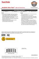 SanDisk Ultra Flair USB flash drive 128 GB USB Type-A 3.2 Gen 1 (3.1 Gen 1) Blauw, Zilver - thumbnail