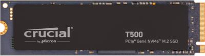 Crucial t500 1 tb ssd (zwart, pcie 4.0 x4, nvme, m.2 2280)