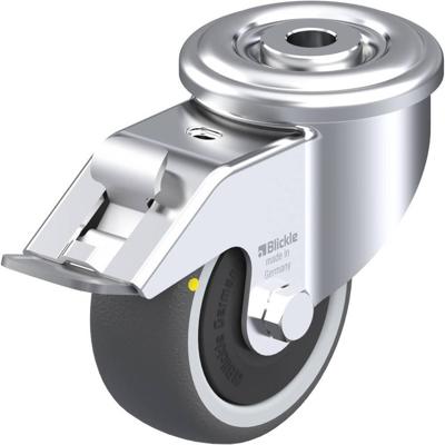 Blickle LER-PATH 80KF-FI-ELS Zwenkwiel met rem Wieldiameter: 80 mm Draagvermogen (max.): 100 kg 1 stuk(s)