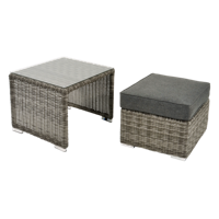 Lounge tafel met Hocker Perugia - thumbnail