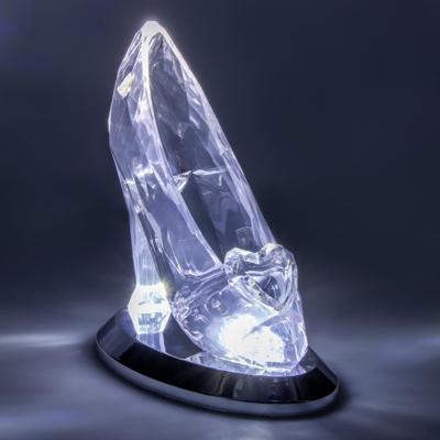 Disney Assepoester glazen muiltje lamp