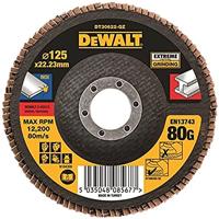 DeWalt Accessoires lamellen schuurschijf extreme 125x22.2mm 80g - dt30622-qz - 1 stuk - dt30622-qz - thumbnail