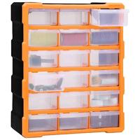 Organiser met 18 medium lades 38x16x47 cm - thumbnail