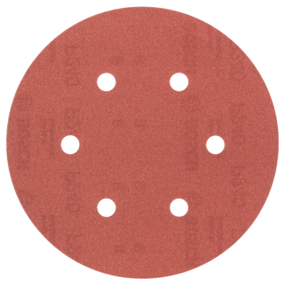 Bosch Accessories 2609256A31 Excenterschuurpapier Met klittenband, Geperforeerd Korrelgrootte (num) 80 (Ø) 150 mm 5 stuk(s)