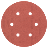 Bosch Accessories 2609256A31 Excenterschuurpapier Met klittenband, Geperforeerd Korrelgrootte (num) 80 (Ø) 150 mm 5 stuk(s) - thumbnail