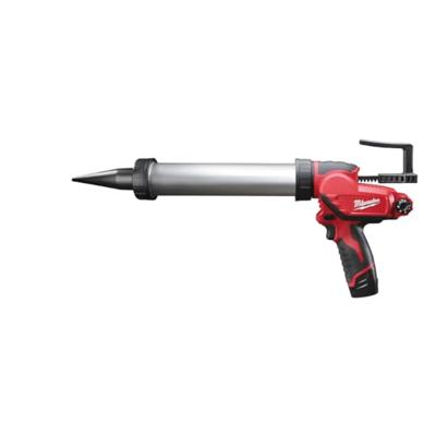 Milwaukee M12 PCG/400A-201B Accu lijm- en kitspuit met 400 ml aluminium patroonhouder 12V 2.0Ah in tas - 4933441665 Milwaukee M12 PCG/400A-201B Accu lijm- en kitspuit met 400 ml aluminium patroonhouder 12V 2.0Ah in tas - 4933441665