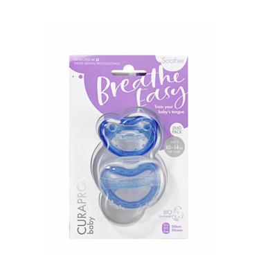 Curaprox Fopspeen blauw maat 2 (2 st) Curaprox Fopspeen blauw maat 2 (2 st)